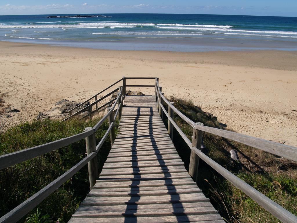 Safety Beach Bungalows Woolgoolga Esterno foto